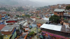 Vistas de Medellín desde la Comuna 13