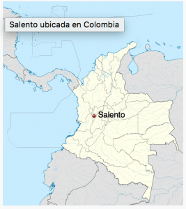 Ubicación Salento