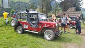 Transporte al valle de Cocora