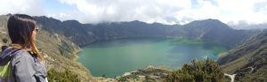 Laguna de Quilotoa.