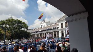 Palacio presidencial de Ecuador. 