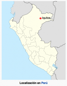 Dónde esta Iquitos en Perú